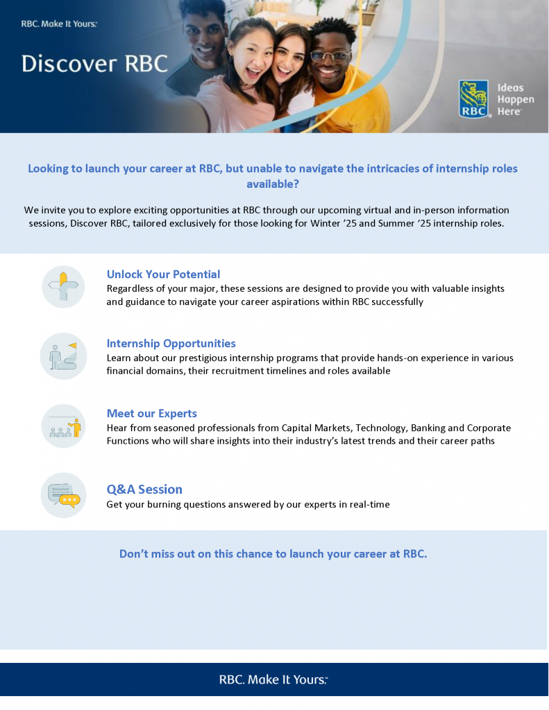 Discover RBC - Flyer (English)