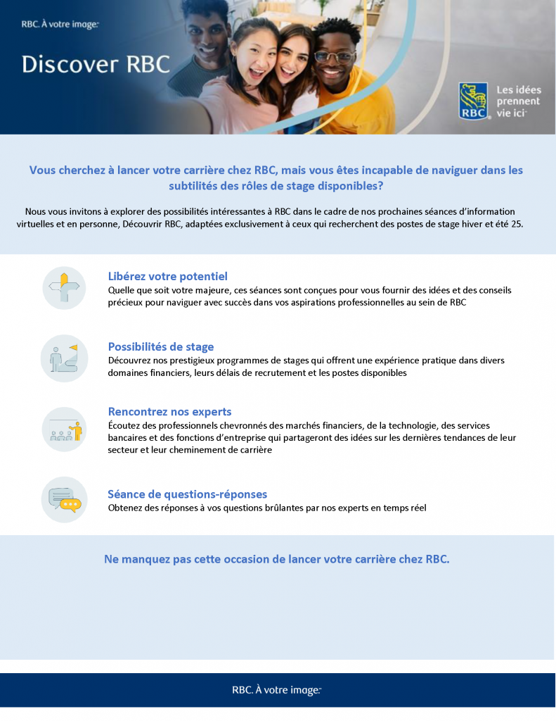 Discover RBC - Flyer (French)